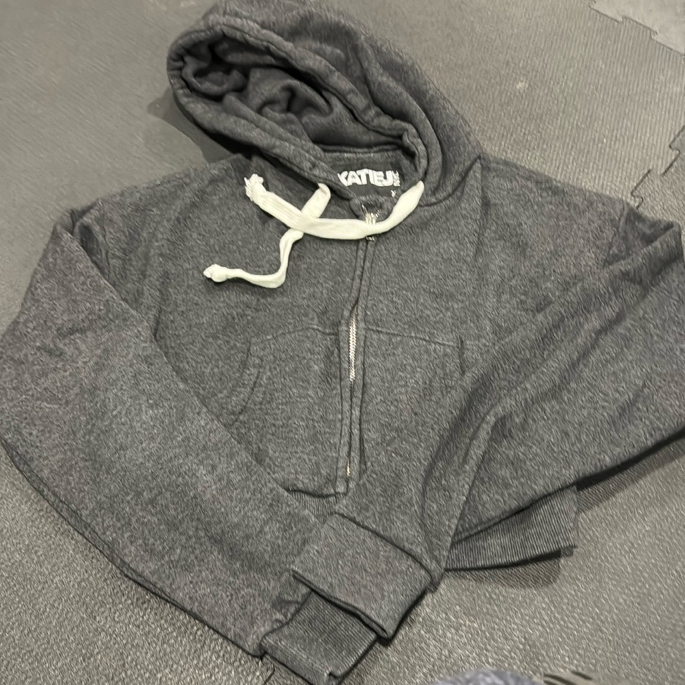 Katie J NYC Girls Dylan Crop Zip up